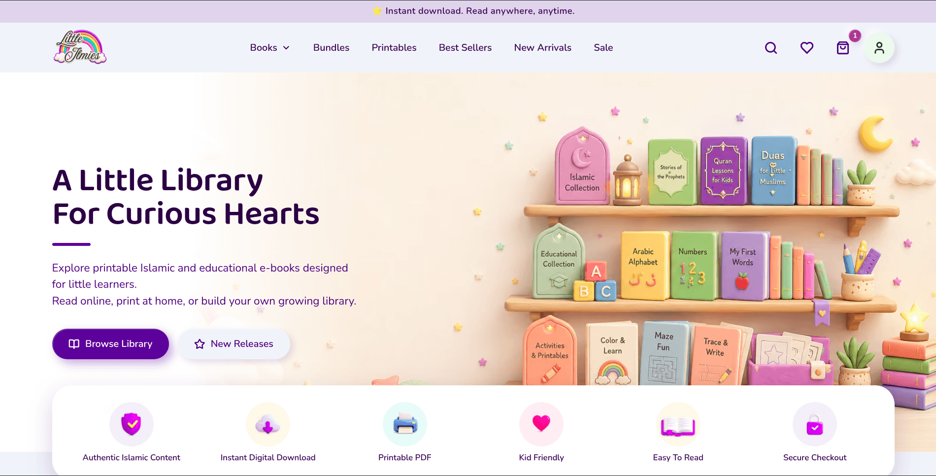 Little Ilmies Learning Platform design case study
